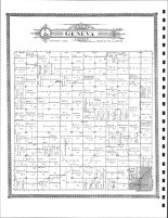 Geneva Township, Fillmore County 1905 Copy 1 Black and White 